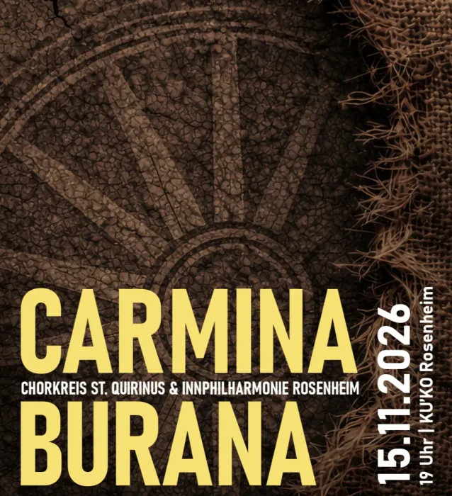 Plakat: Carmina Burana - Carl Orff